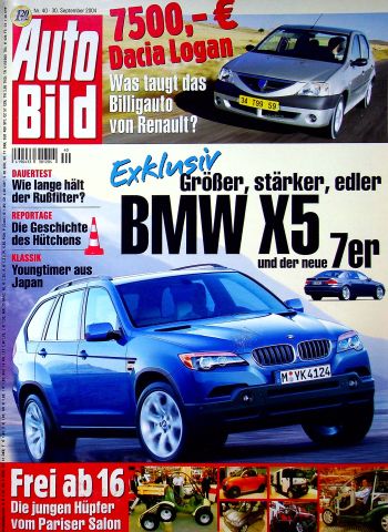 Deckblatt Auto Bild (40/2004)
